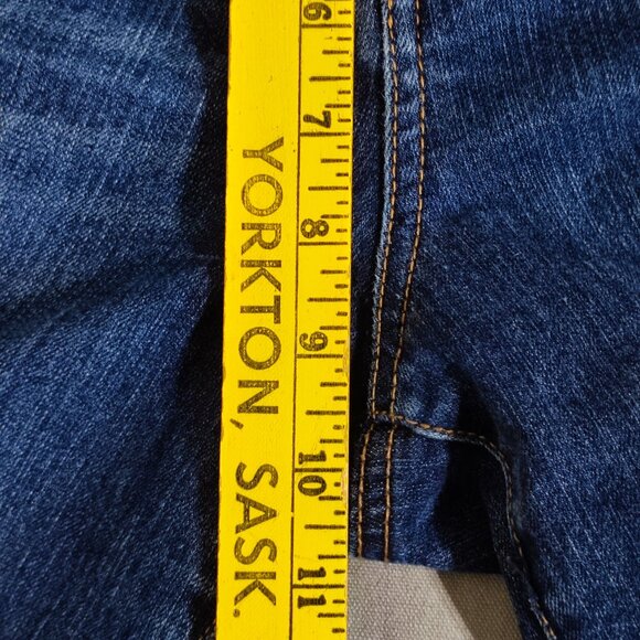 Nine West jeans women's size 12 ink blue colour Date Night Fit Straight leg - Picture 14 of 15